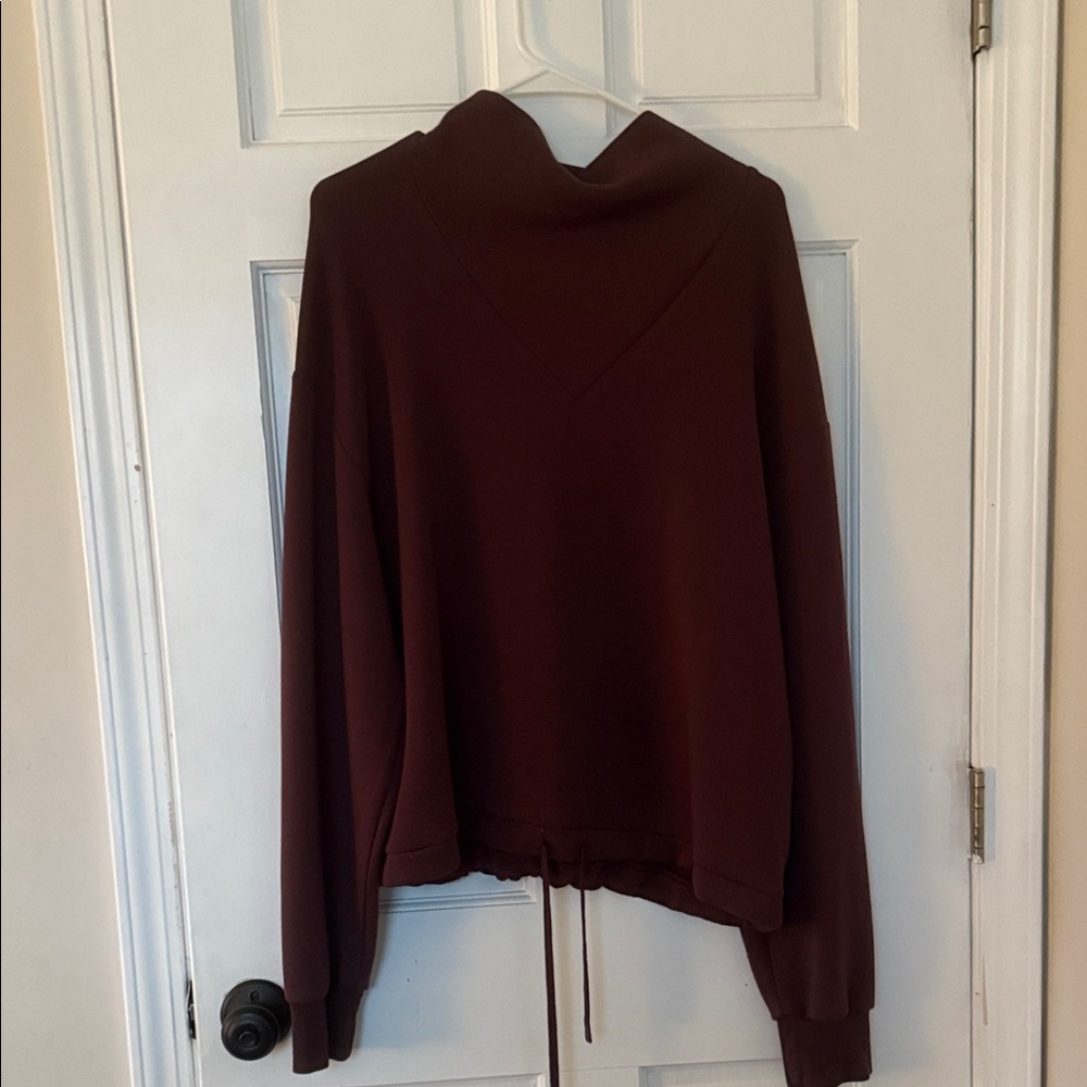 NWOT Varley Betsy Sweat DoubleSoft Cowl Sweatshirt